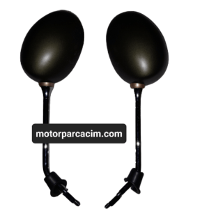 YUKİ MOJİTO AYNA SETİ MAT YEŞİL