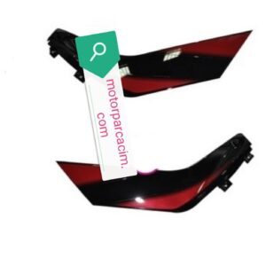 YUKİ LOTUS FAR GRENAJI DEKORATİFİ SAĞ SOL KIRMIZI